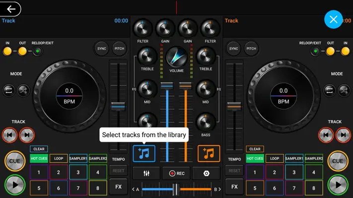 DJ Music Mixer - 3D DJ Player android App screenshot 1